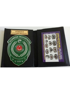Aldatmaz Gümrük Muhafaza Rozetli Cüzdanı Satınal.-Sadece,kurum Adresıne Göderilir,sivil Adrese Gönderilmez
