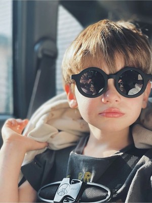 Macerati Iskandinav 0-10 Yaş Çocuk Güneş Gözlük UV400 Sertifikalı Siyah Gözlük