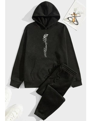 Only Trendwear Unisex Butterfly Song Baskılı Eşofman Takımı