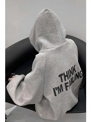 Only Trend Wear Unisex Thınk I'm Failing Baskılı Sweatshirt