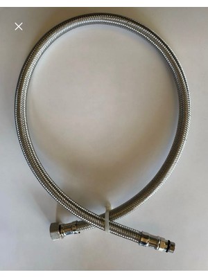 Fourb 3/8- 1 Metre Batarya Çelik Bağlantı Hortumu
