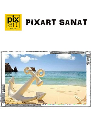 Pix Art Sanat Kumsal ve Deniz Elmas Mozaik Puzzle Tablo Diamond Türkiye 40*69