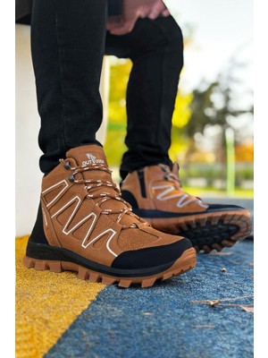 Big King Taba Street Erkek Trekking Bot Su Geçirmez Rahat Tabanlı Kışlık Ayakkabı