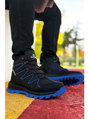Big King Siyah Mavi Street Erkek Outdoor Trekking Bot