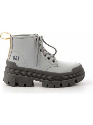 Cat Grey Leather Kadın Bot & Bootie CAT0111121703