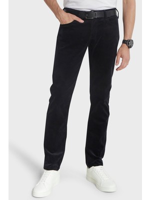 Emporio Armani J06 Slim Fit Düz Paça Kadife Pantolon Erkek Pantolon 6R1J06 1Nhkz 0999