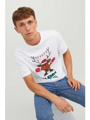 Jack & Jones Jorxmas Erkek Tişört 12246603 1224660321