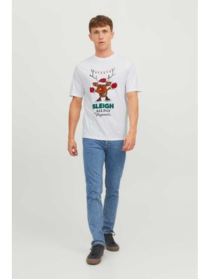 Jack & Jones Jorxmas Erkek Tişört 12246603 1224660321