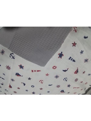 Baby Meva Müslin Pike Örtü 80X100 Ölçülerinde