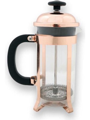 Epinox Coffee Tools French Press 350 ml Kırmızı Altın (DÜZ-350B)