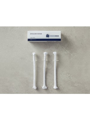 English Home Light 3'lü Cam Kandil Fitili