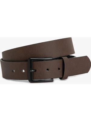 Koton Kemer Deri Görünümlü Metal Toka Detaylı