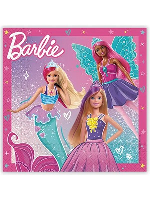 Kidspartim Barbie Peçete