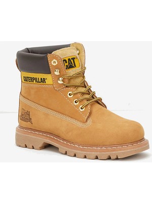 Cat Caterpillar Colorado Honey Sarı Deri Kadın Bot