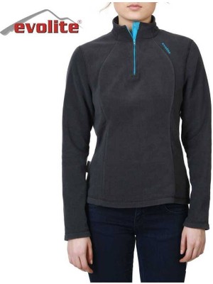 Evolite Fuga Bayan Mikro Polar Sweater - Gri