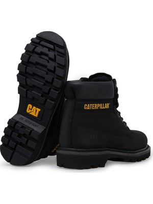 Cat Caterpillar Colorado Black Siyah Nubuk Kadın Bot