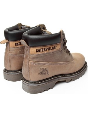 Cat Caterpillar Colorado Beige Bej Crazy Deri Kadın Bot