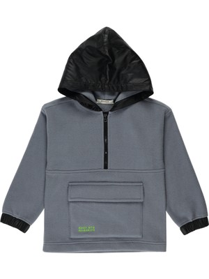 Panço Erkek Çocuk Kapüşonlu Sweatshirt