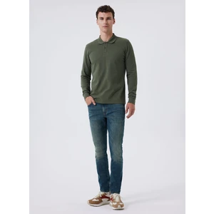 Lee Cooper Normal Bel Skinny Fit Erkek Denim Pantolon 241 Lcm 121059 Jeff Ferb Nıle Blue