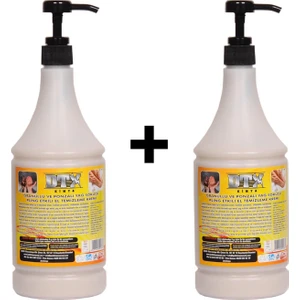 Sanayi Kimya 2 Adet Sanayi Tipi Kumlu El Temizleme Kremi (Sabunu) 1 kg