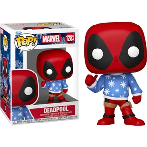 Pop Deadpool Yılbaşı Kazağı ile Figür Marvel