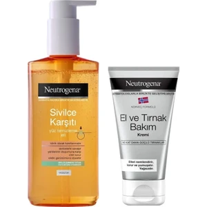 Yüz Temizleme Jeli 200 Ml & Norveç Formülü El & Tırnak Bakım Kremi 75 Ml
