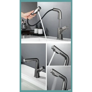 Mutfak Evye Banyo Lavabo Bataryası Asansörlü Yeni Sistem Antrasit Gri Fiskiyeli 5 Yıl Garantili