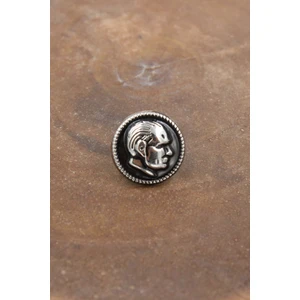 089 50002 Gümüş Atatürk Yaka Rozeti