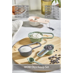 Wow Ölçü Kaşığı Set -Yeşil