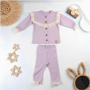 Fistolu Iki Parça Kız Bebek Takım