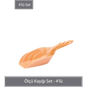 Ölçü Kaşığı Set - 4lü