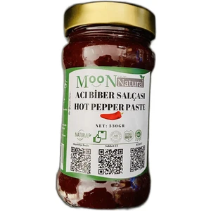 Moon Natural Acı Biber Salçası / Hot Pepper Paste