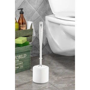 Kir Tutmaz Kompakt Silikon Tuvalet Fırçası - Tuvalet Klozet Fırçası - Soft Toilet Brush