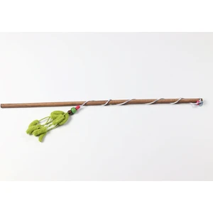 North Whiskers Peluş Kedi Oltası 90 cm Yeşil