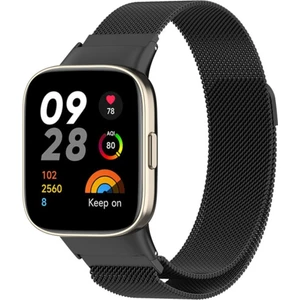Xiaomi Redmi Watch 3 Active (Düz Watch 3 Değildir) Kordon Milano Loop Metal Kordon