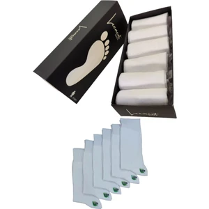 Leement Socks Erkek 6 Çift Dikişsiz Bambu Klasik Çorap