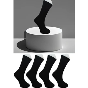 Leement Socks Dikişsiz 4 Çift Penye Taban Altı Havlu Spor Tenis Çorap