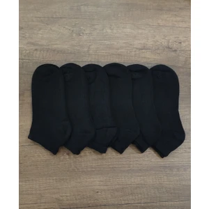 Leement Socks Kadın 6 Çift Bambu Patik Çorap Dikişsiz Yumuşak Dokulu