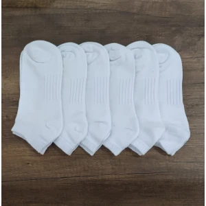 Leement Socks Unisex 6 Çift Bambu Patik Çorap Dikişsiz