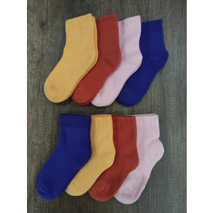 Leement Socks Çocuk Kalın Havlu Termal Çorap 8 Çift Çorap
