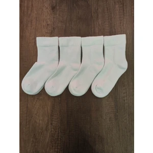 Leement Socks Çocuk Taban Altı Havlu Çorap 4 Çift Pamuklu Dikişsiz Burun
