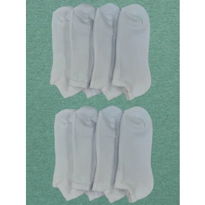 Leement Socks Unisex 8 Çift Havlu Kısa Snekers Çorap