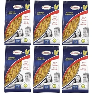 Plus Glutensiz Burgru Makarna 400 gr x 6 Adet