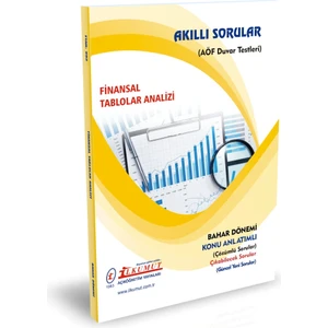 İlkumut Yayınları - Finansal Tablolar Analizi