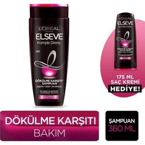 L'oréal Paris Elseve Komple Direnç Şampuan 360 ml & 175 ml Komple Direnç Saç Kremi