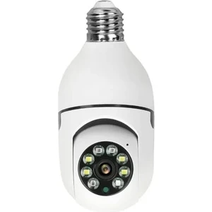 Kablosuz Wifi Ampul 1080P Güvenlik Kamerası Bebek Kamera2.4ghz Wifi Smart 360 Dönebilen Kamera