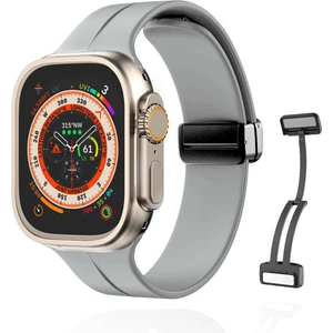 Kip GSM Apple Watch 38MM Su Geçirmez Silikon Spor Kordonu, Kolay Takma/çıkarma, Metal Manyetik özellikli