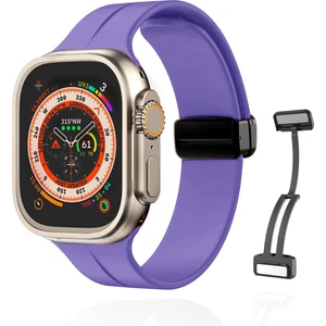 Kip GSM Apple Watch 38MM Su Geçirmez Silikon Spor Kordonu, Kolay Takma/çıkarma, Metal Manyetik özellikli
