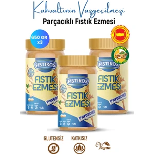 3’lü Tatlı & Parçacıklı Yer Fıstığı Ezmesi