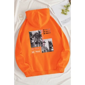 Only Trendwear  Unisex True Of Baskılı Sweatshirt